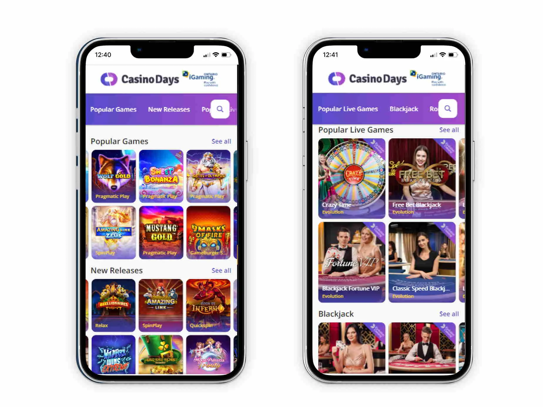Mobile Live Casino Experience